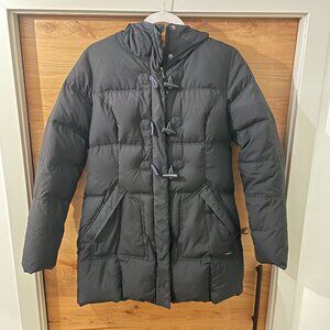 Prana down hooded coat size Small